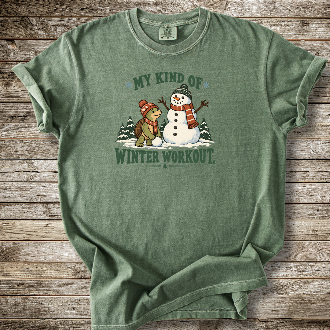 My Kind Of Winter Workout T-shirt