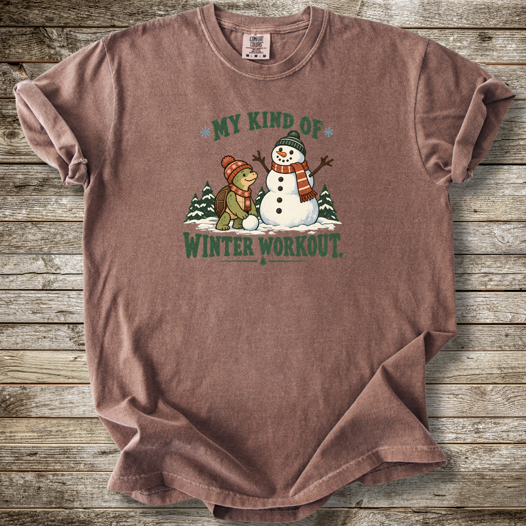 My Kind Of Winter Workout T-shirt