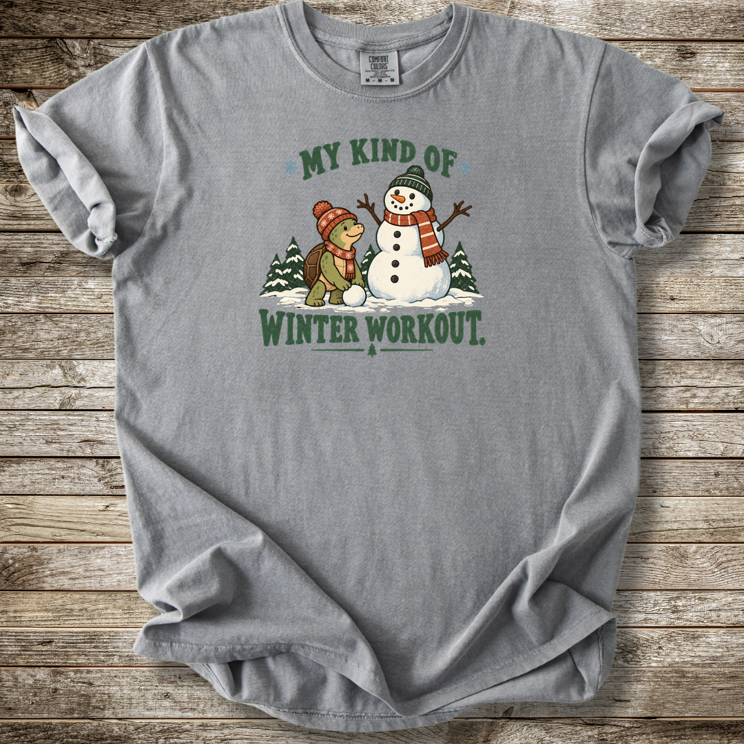 My Kind Of Winter Workout T-shirt